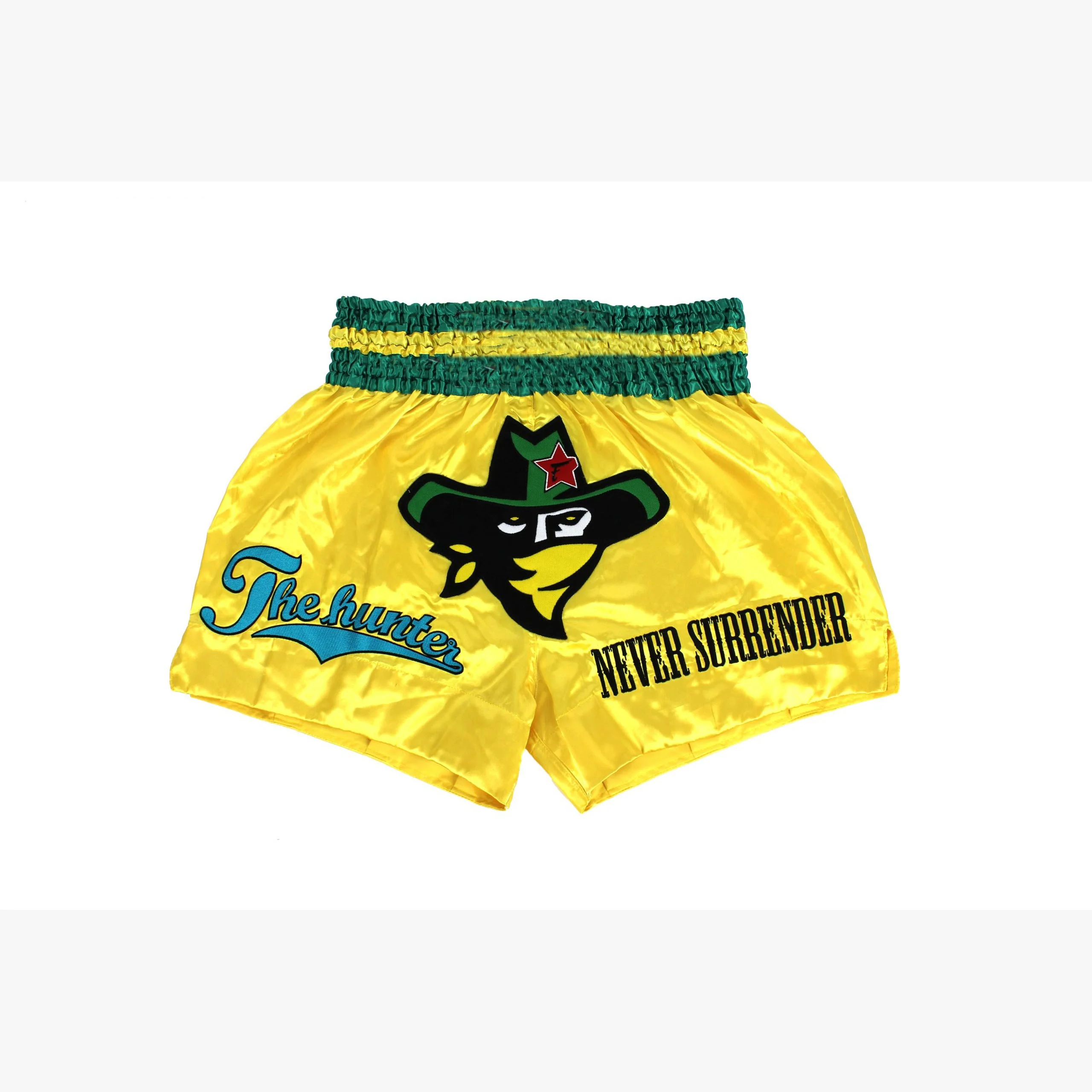 Customized Soft Fabric Elasticated Waist muay Thai shorts kungfu thai shorts