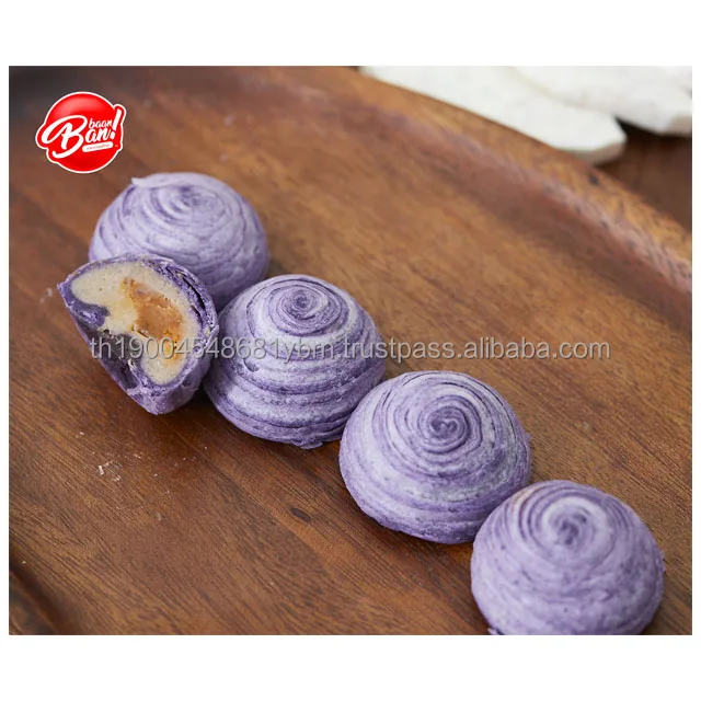 Chinese Pastry With Mixed 4 Sweet Filling Flavor Per Pack 96Pcs/Box Easy Delicious Daily Snack From Thailand