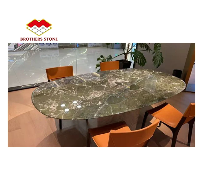 Dark green marble with white veis Green Levanto Marble For Kitchen Worktops Countertop Table top