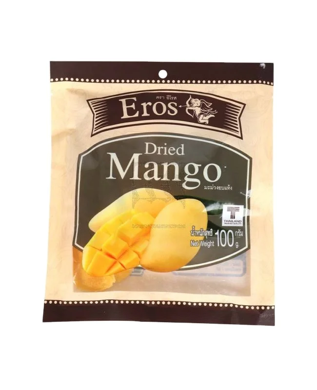 Сухофрукты: Эрос манго мягкий сухой ломтик фруктовый продукт из Тайана