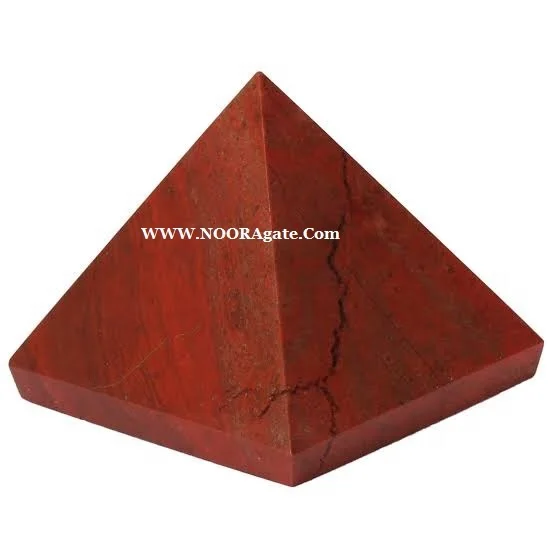 Finest Quality Agate Pyramid Natural Healing Crystal Red Jasper Agate Pyramid For Home Decoration