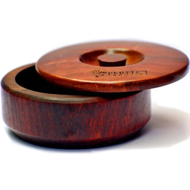 Wooden Shaving soap Bowl for men / engraving logo wooden shaving bowls / shaving mixing bowl