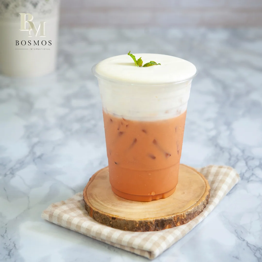 Bosmos_ Vanilla Milk Foam Powder 1kg- Best Taiwan Bubble Tea Supplier, Vanilla Milk Foam Powder