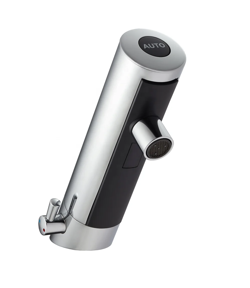 Hot and cold water mixer faucets automatic design Taiwan made high quality product