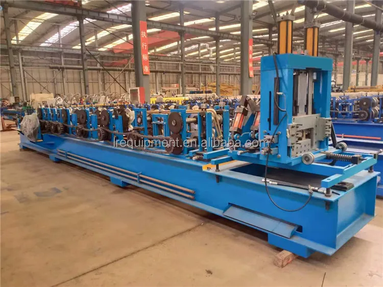 Purlin Frame Automatic C Shape Steel Frame Metal Making Production Line C Purlin Cold Roll Forming Machines