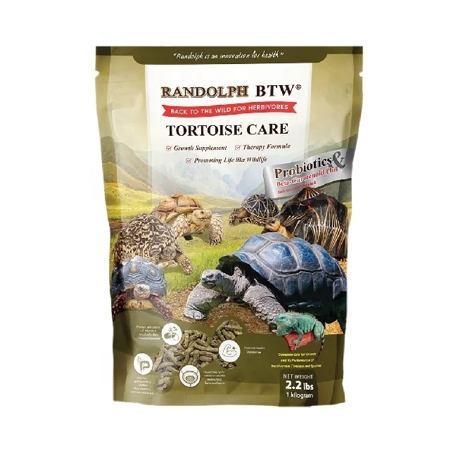 Randolph Tortoise Care Nutrional Therapy for Prevention and Treatment of Ileus, constipation, Intestinal Obstruction Uroliths