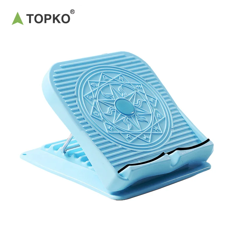 TOPKO Stocked High Quality ABS Indoor Fitness Adjustable Stretch Board Multi-function Slant Board