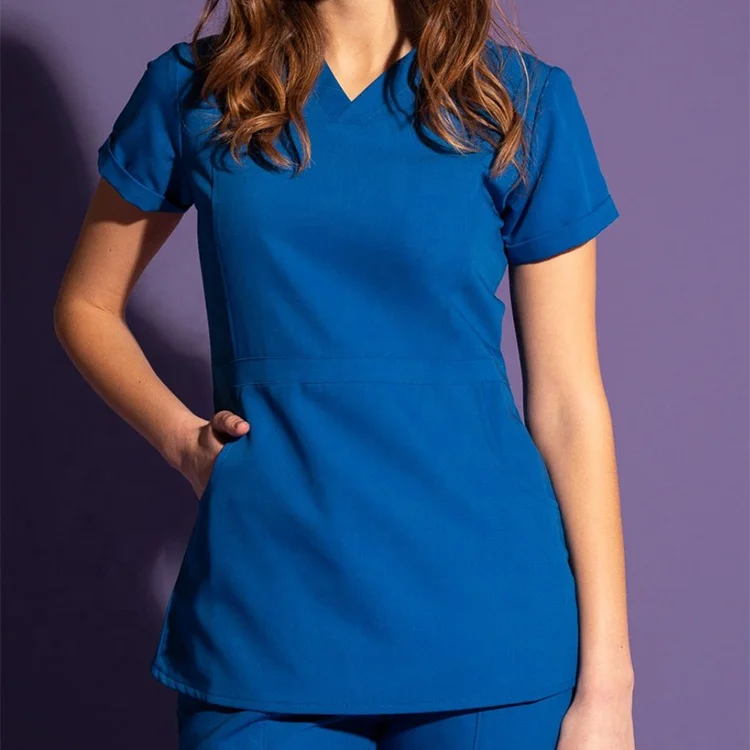 stylish hospital uniform custom nurse color hospital dress Scrub Uniform Sets Cherokee for women and men high quality