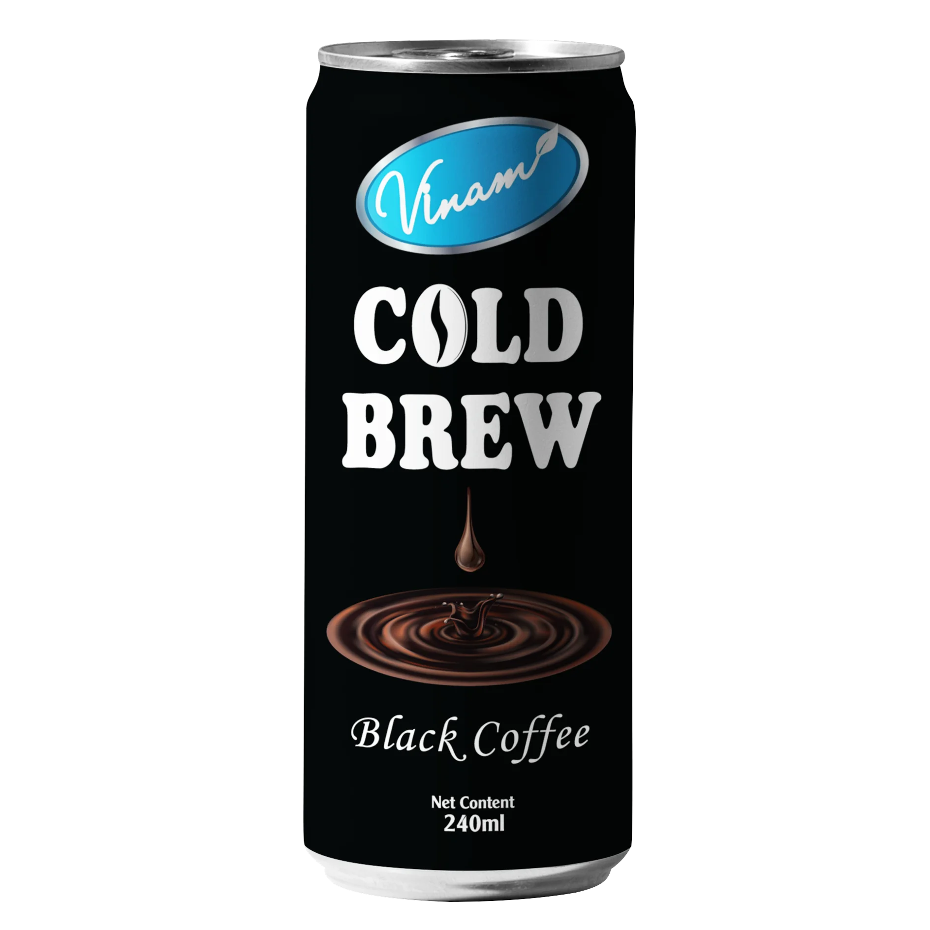 Vinam Blended RTD Vanilla French Coffee Milk 240mL Caffeinated Tin Can Powder Form Neutral Taste Chocolate Wholesale Export