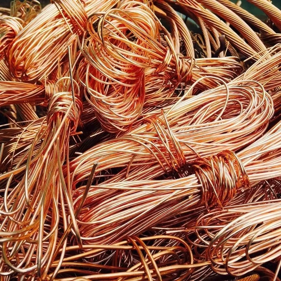 Copper scrap supplier, Cu copper wire 99.9%min manufacturer with large stock