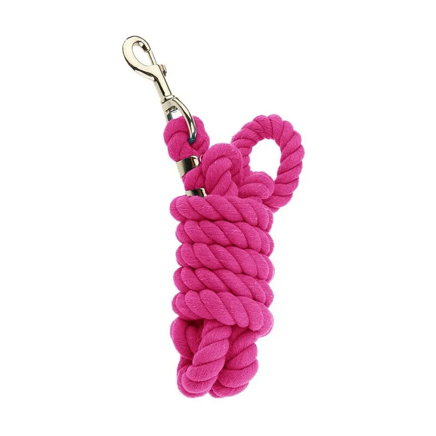 Halters Horse Lead Rope Dog Equestrian Cotton Blend Weave Rein With Snap Hook In Wholesale price Manufacturer in India