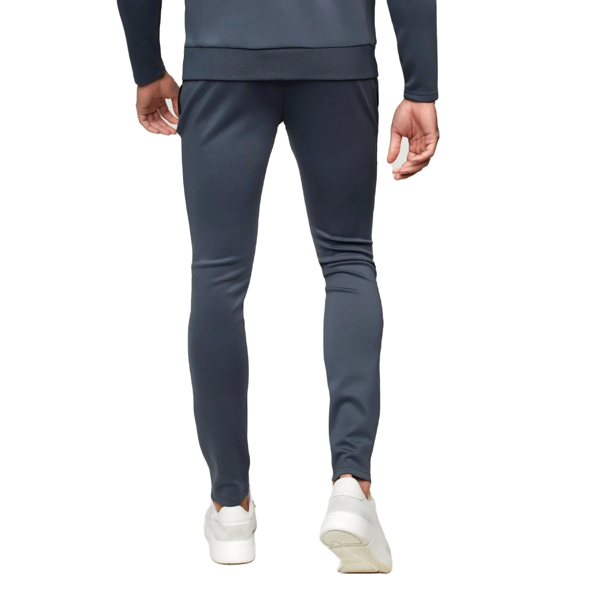 Winter Stripe Tracksuits Men Letter Print Solid Color Jogging Slim Fit Cotton Custom Men Sportswear Tracksuit