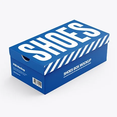 Customizable Paper Shoe Boxes Add Your Brands Logo and Style for Unique Packaging