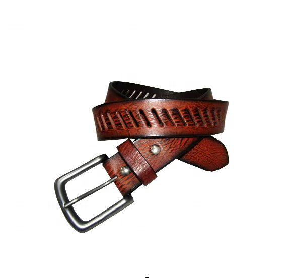 Лучший профессиональный выбор ремней из натуральной кожи индивидуальный роскошный кожаный мужской ремень