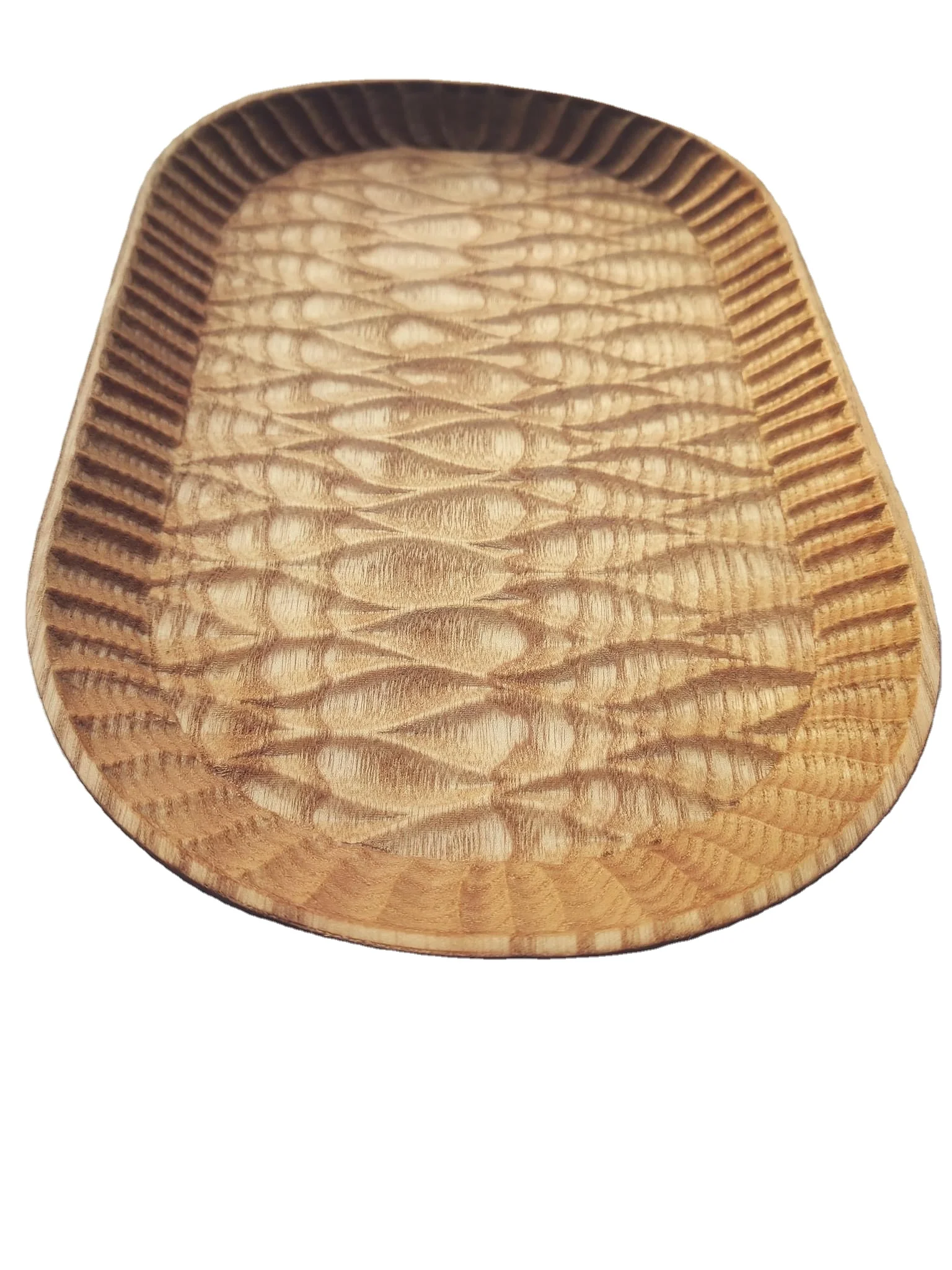 Элегантный бамбуковый сервировочный поднос сделано во Вьетнаме/100% углеродный-нейтральный материал ручной работы с золотыми данными 99