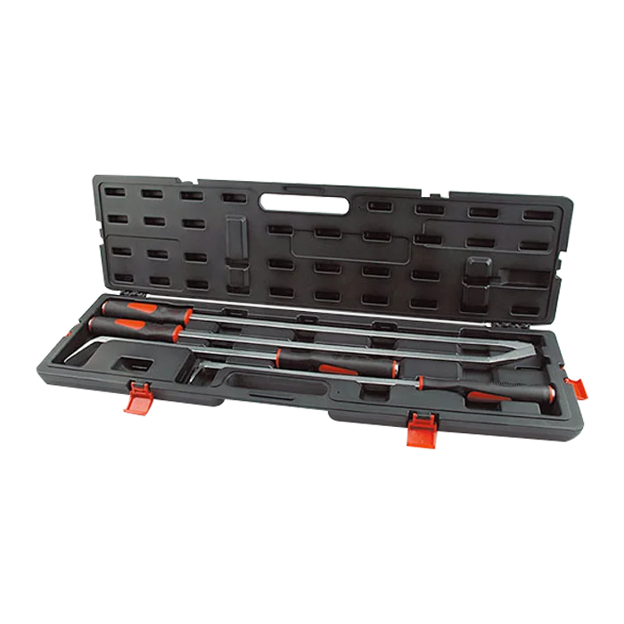 4 Pcs Jumbo Pry Bar Set Mechanic Pry Bar Hand Tools