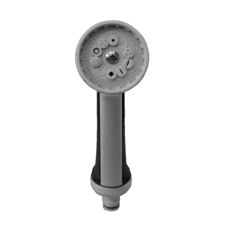10 pattern One-click Garden Plastic Water Gun Hose Nozzle Sprayer Easy To Operate Water Gun With Built-in Fitting water gun