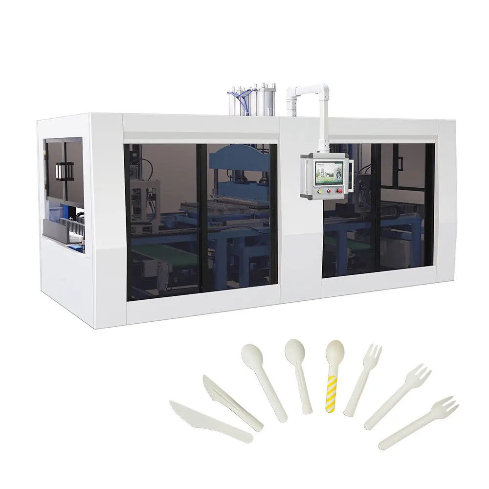 Oyang paper cutlery machine paper forks knife  spoon disposable paper cutlery machine for sale China