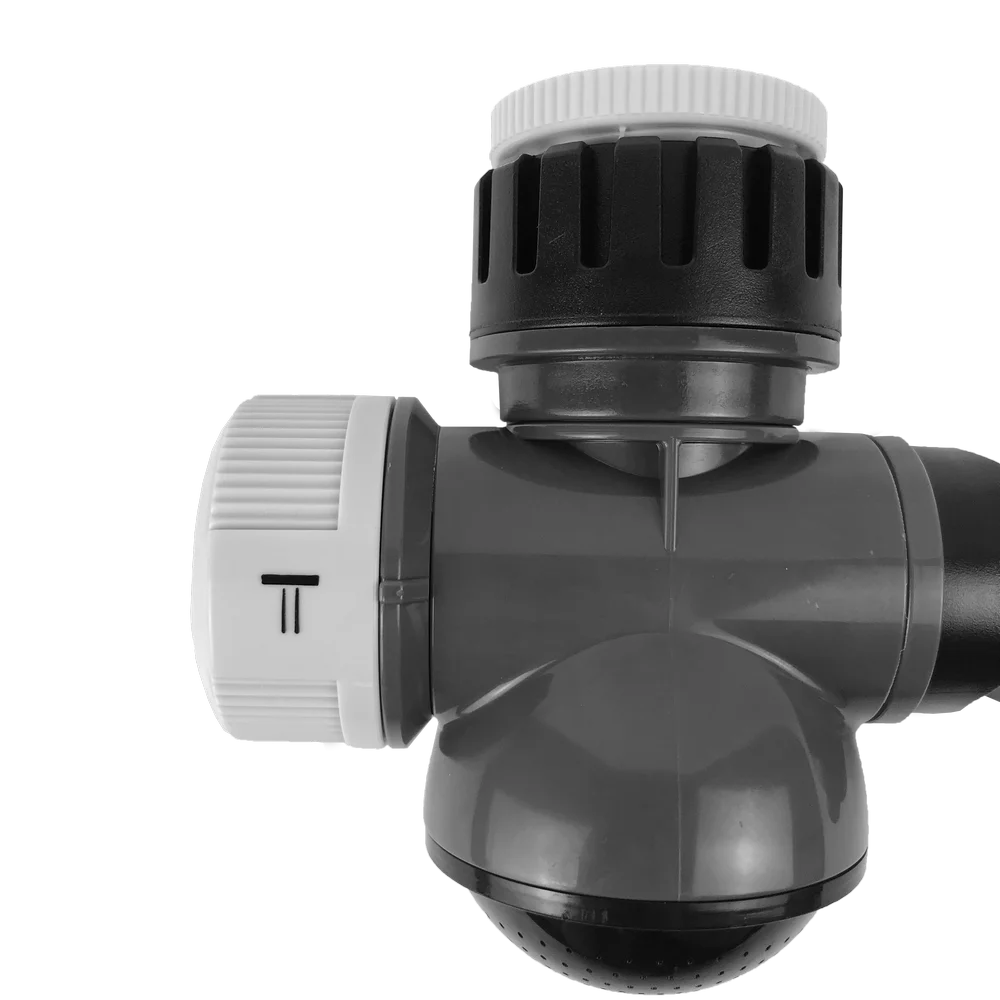 3-Function Quick Connector Faucet Tap Garden Outdoor 180 Swivel Hose Plastic Individual Control Avoid 180 Swivel Hose Connector