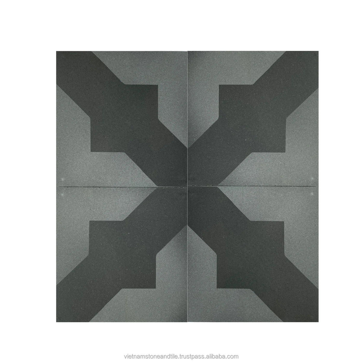 Wholesale Dark Colors Basalt Tile Polished Glazed Surface Finishing Pattern Tiles for Floor Paver Outdoor and Indoor