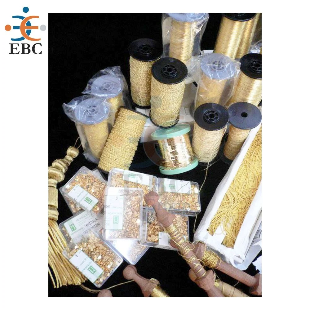 Bullion Wire French Wire Silver Metallic Gimp Wire Badges Machine Made Metal Soft Bars Customized Excellent 2-7 Days Strings