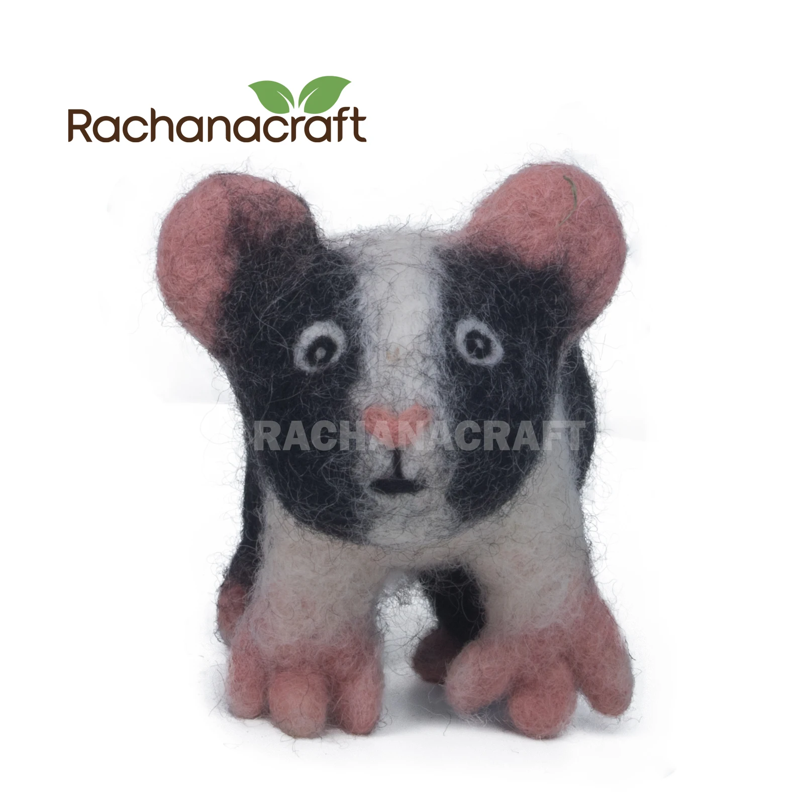 Custom Design Handmade Felt Rat Made From Organic Eco Friendly Non Toxic Wool Felted Mouse For Tree Hanging Kids Toy Home Decor