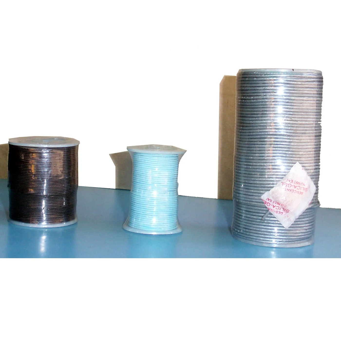 Genuine round Leather Cords in Fancy Colors for DIY Jewelry Accessories and Crafts Includes Metal String and Drawstring