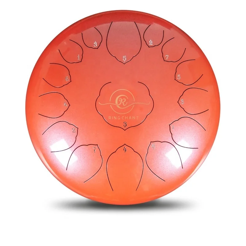 Empty Spirit Percussion Instrument Hand Pan Drum Stainless Steel Steel Tongue Drum