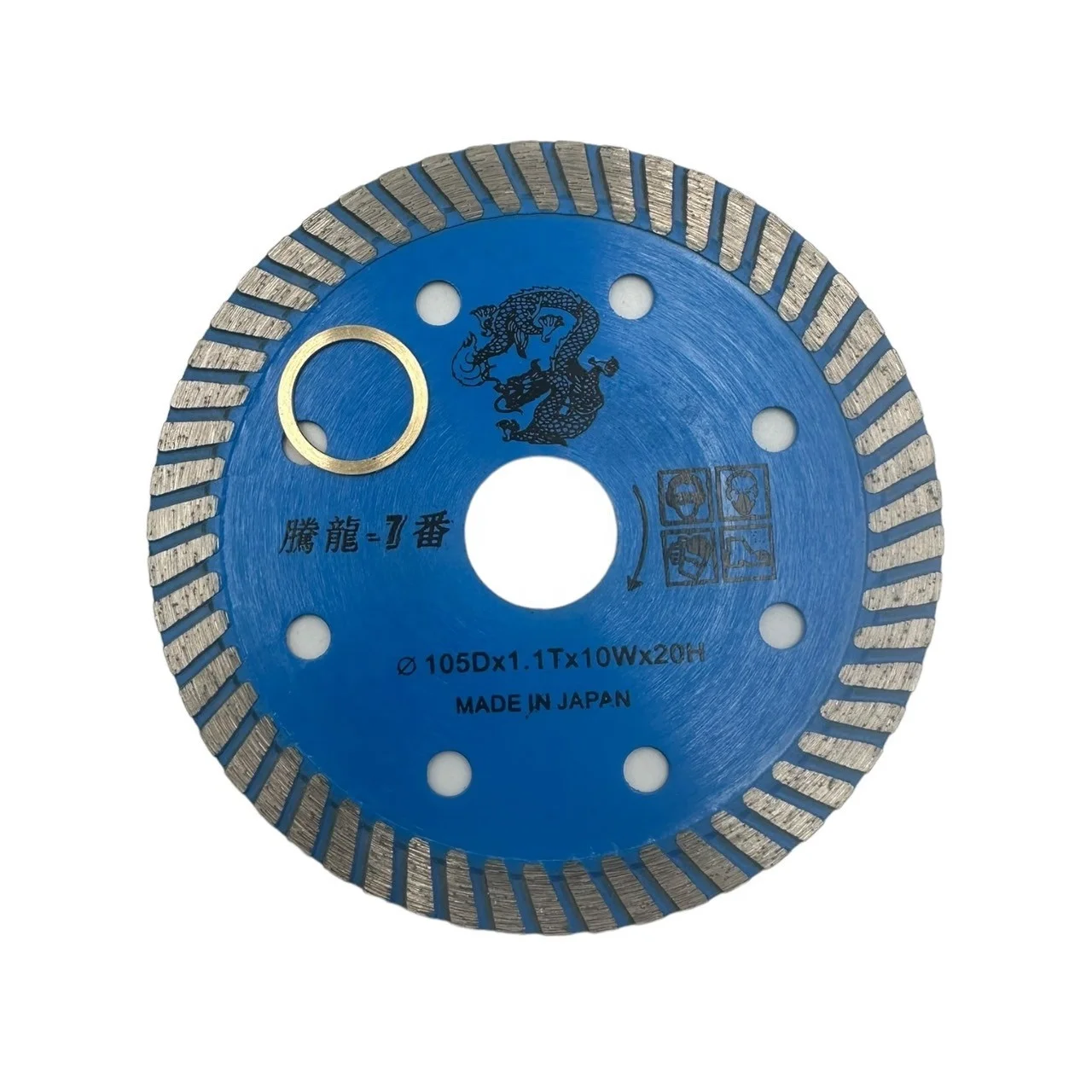 Quality Guaranteed Taiwan Brand Professional Turbo Diamond Cutting Wheel For Tile