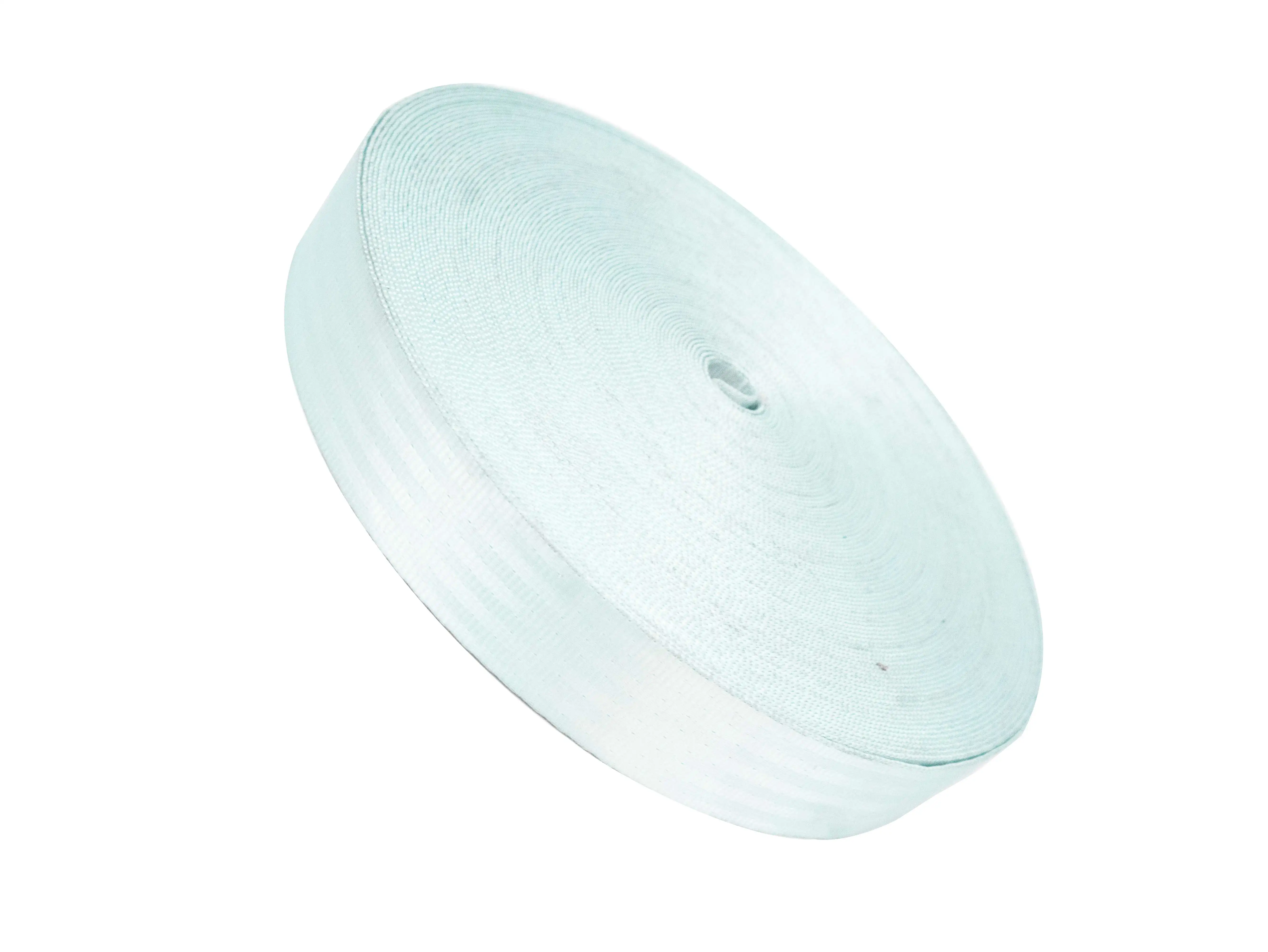 100% polyester - Garment & Processing Accessories  - White Webbing 25mm - Ready To Export From Vietnam