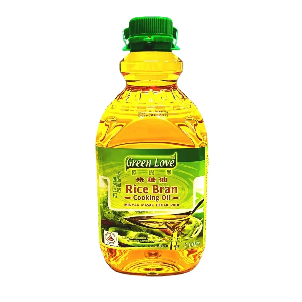 HIGH QUALITY MALAYSIAN REFINED RICE BRAN OIL.