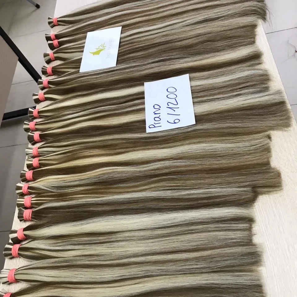 BAMBOOHAIR вьетнамские российские Волосы для наращивания по лучшей цене прямые волосы из Вьетнама человеческие