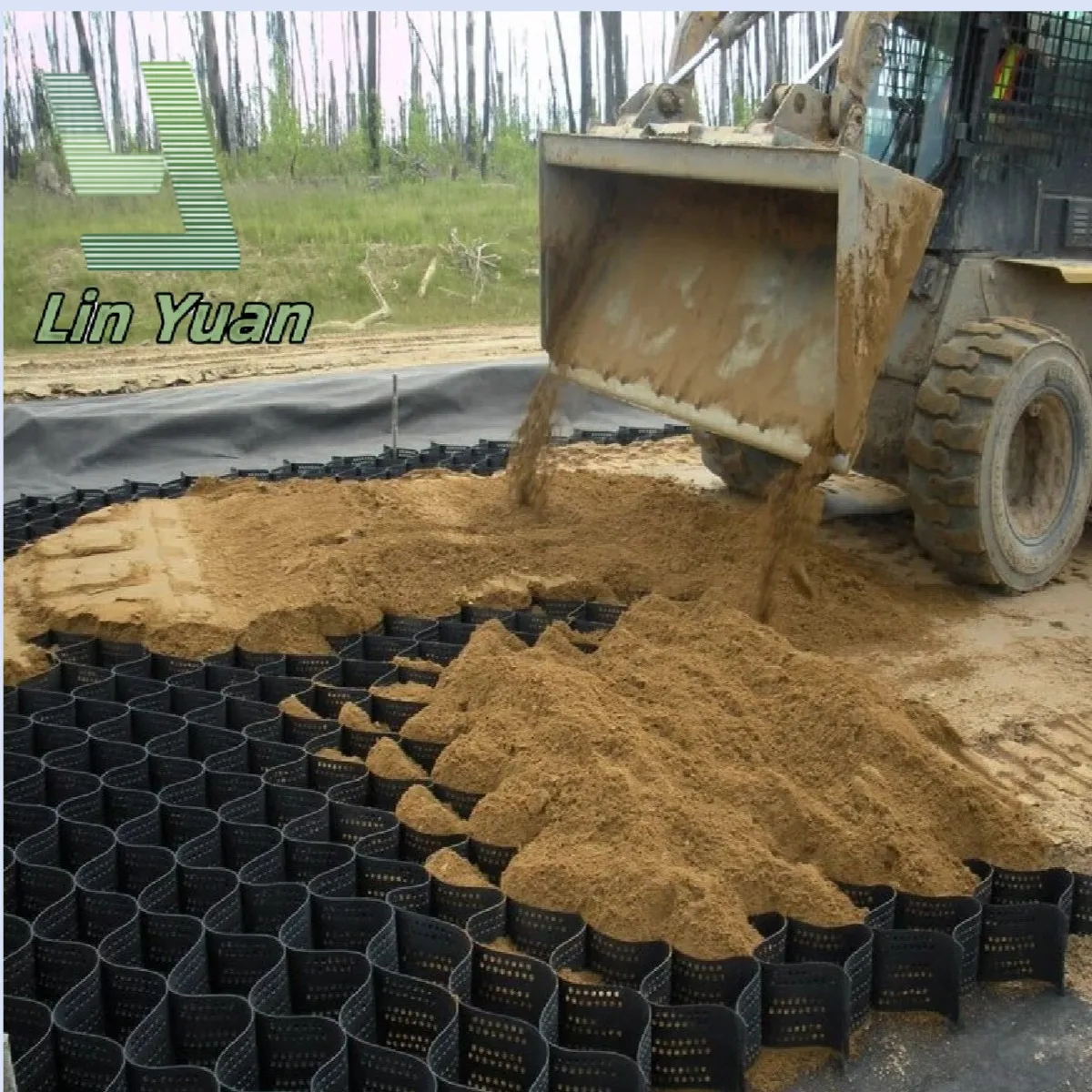 Hdpe plastic honeycomb for driveways paver Geocell