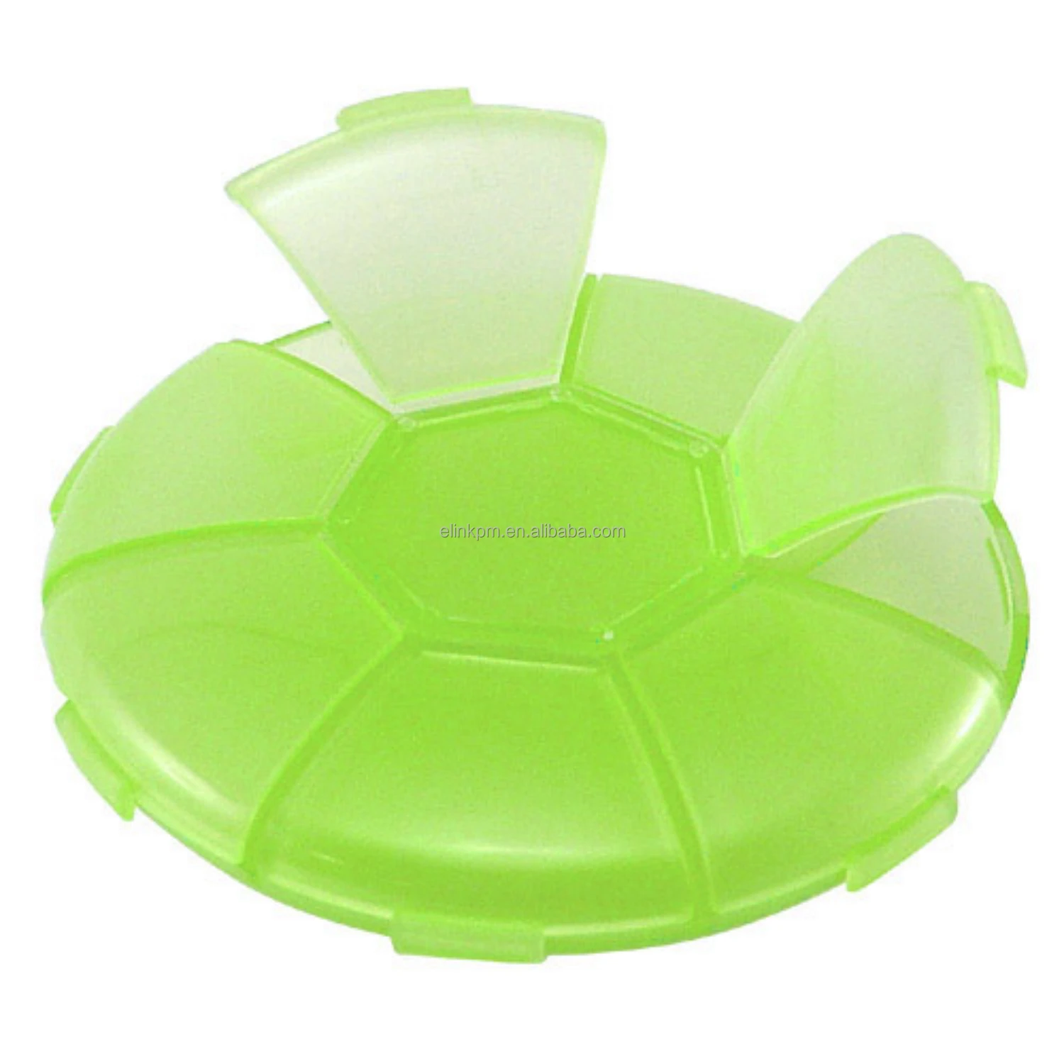 Round Simple Pillbox Customized Logo For Pharmacy Promotional Gift