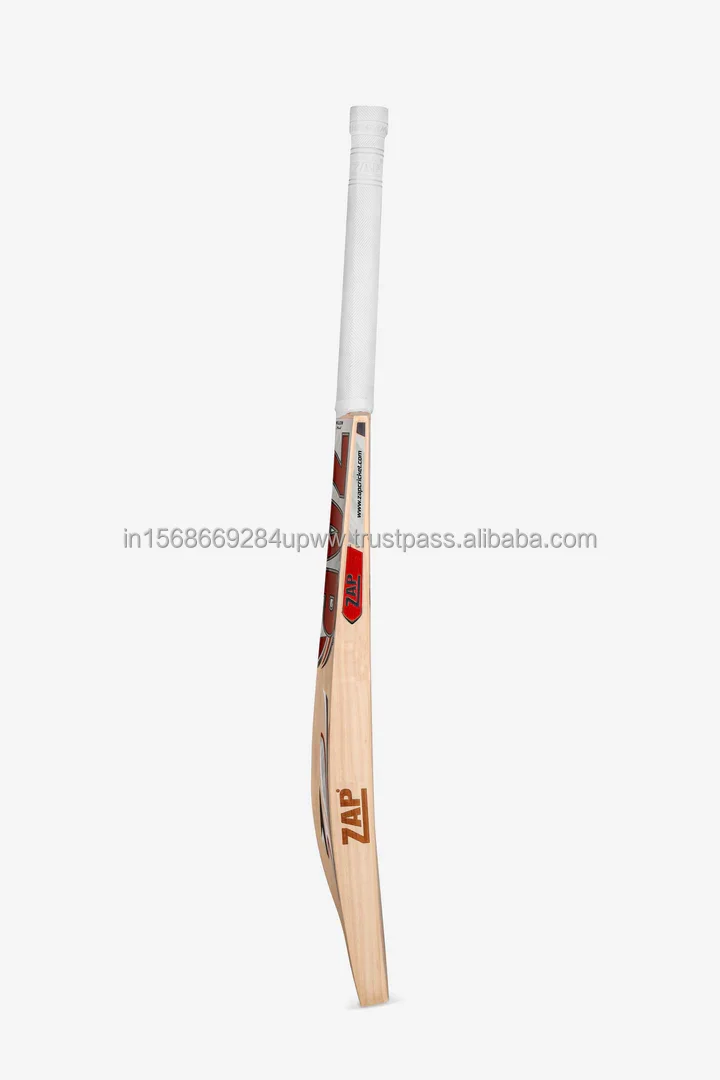 Finest Grade Handmade ZAP Drive Kashmir Willow Bat Cricket Ready Bulk Willow Cricket Bats Available for Bulk Export