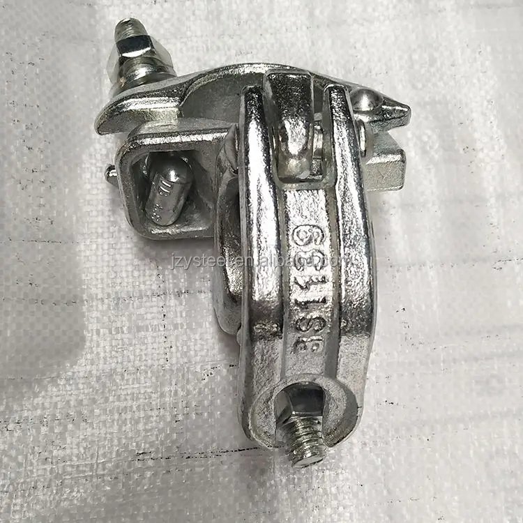 Scaffolding Coupler Steel Prop gi pipe clamp Clamp Drop Forged Swivel Fixed Double Coupler
