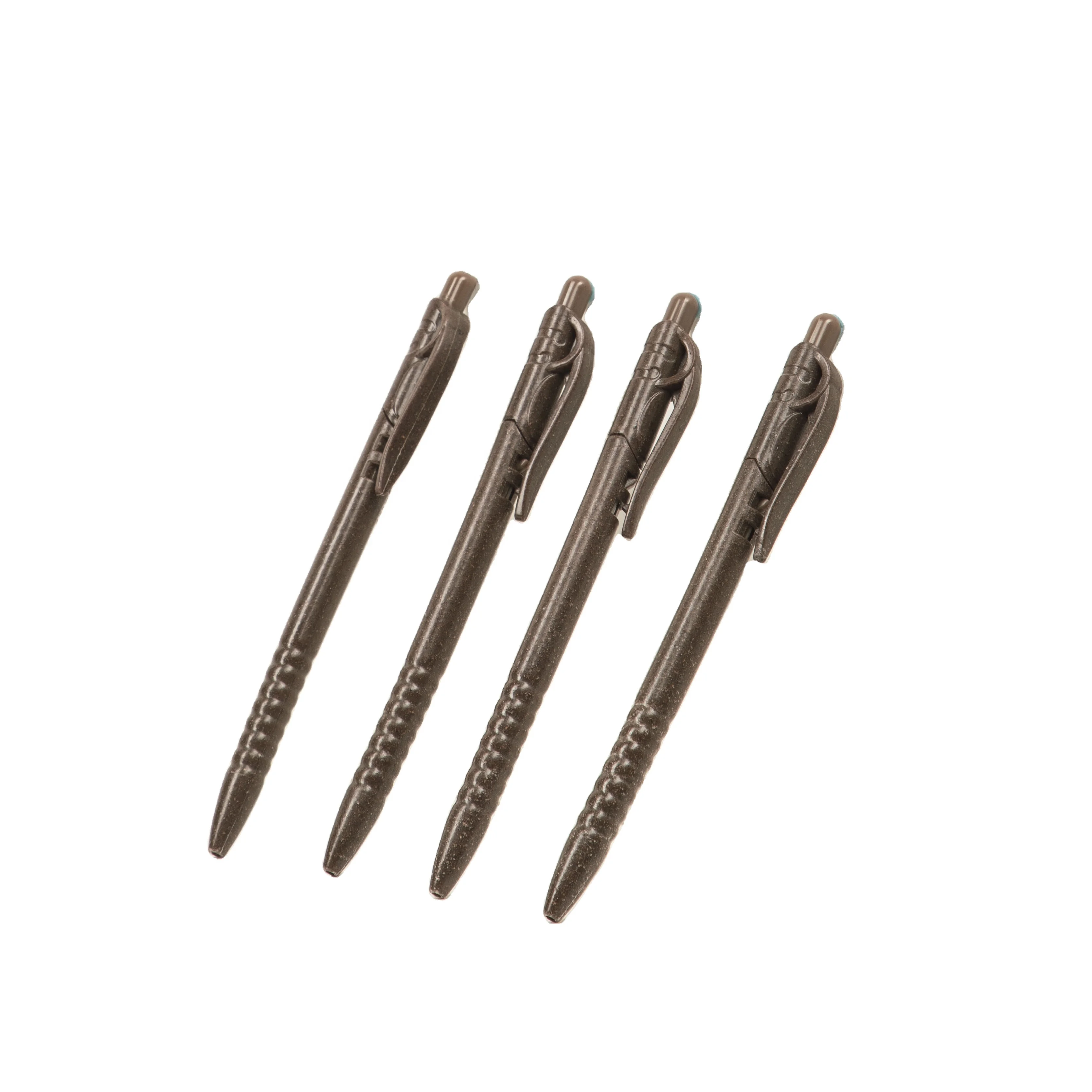 School Office Supplies Manufacturer Stationaries Durable Gel Pen, Coffee Bioplastic Modern Design Gel Pen, Wholesale Gel Pen