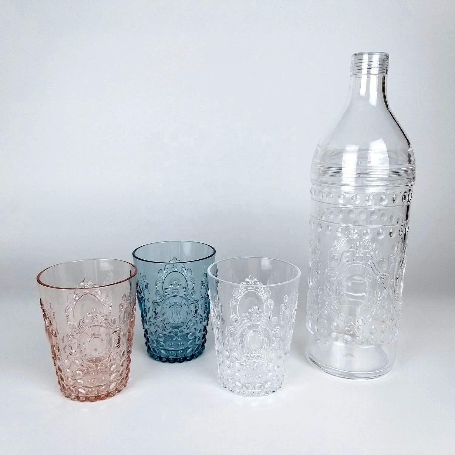 Acrylic Outdoor Water bottle and tumbler set