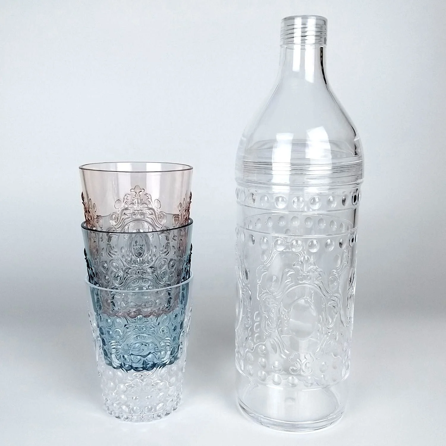 Acrylic Outdoor Water bottle and tumbler set