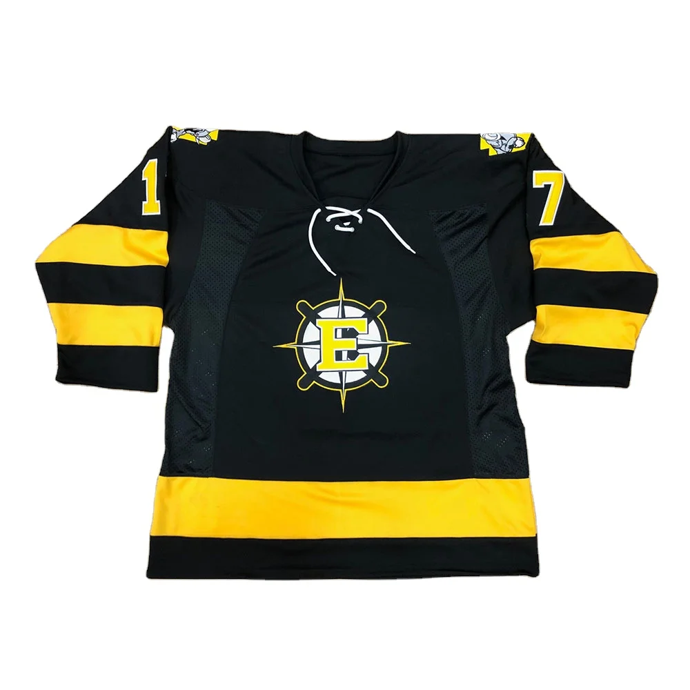 Latest Design Blank Embroidery Hockey Jersey Custom Sublimation Ice Hockey Jerseys With Solid Color