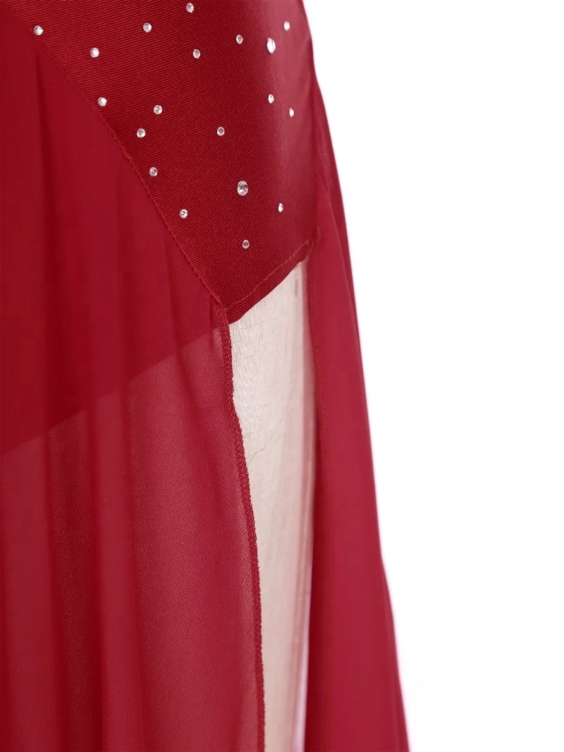 Womens Costume Dress For Stage Performance Competition For Lyrical Modern Latin Dance Competition Dance Class Prom Party