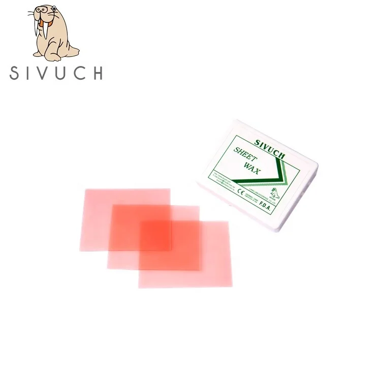 Pink 0.30mm  Sheet wax for model preparation