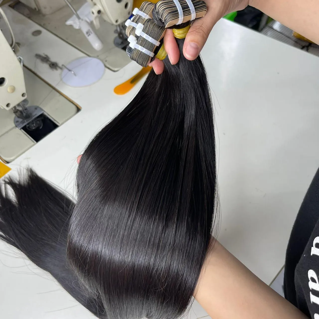 Top selling tape in hair & hair extension tape buy human hair