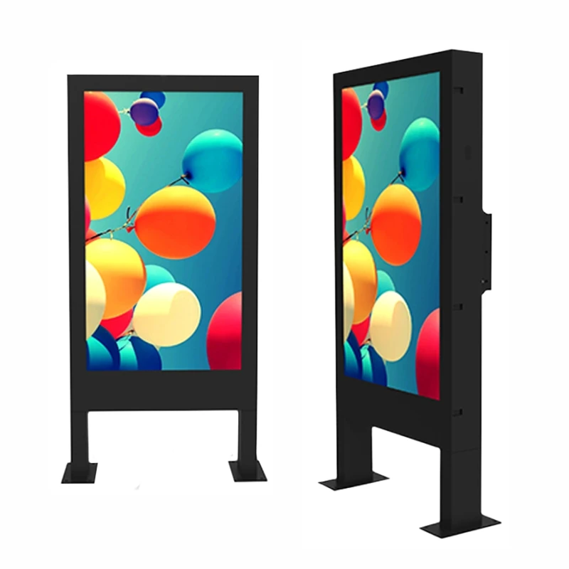 32 Inch Outdoor LCD Display Bus Station Information TV Digital Signage Custom