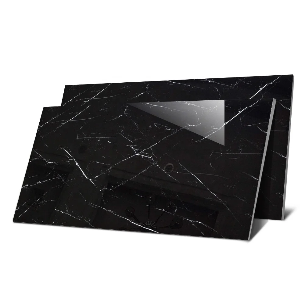 Modern 600x1200 Peel & Stick Glazed Porcelain Marble Tiles 60x60 Living Room Carpet Floor Slab Glossy Finish for Outdoor Use