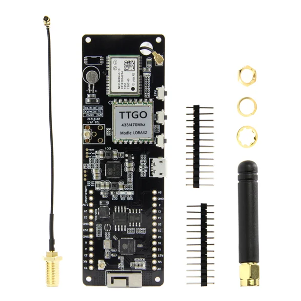 Wireless Module T-Strahl 868 915MHZ 433MHZ TTGO ESP32 Wifi Drahtlose Blau-Zahn Modul GPS NEO-6M ttgo lora32