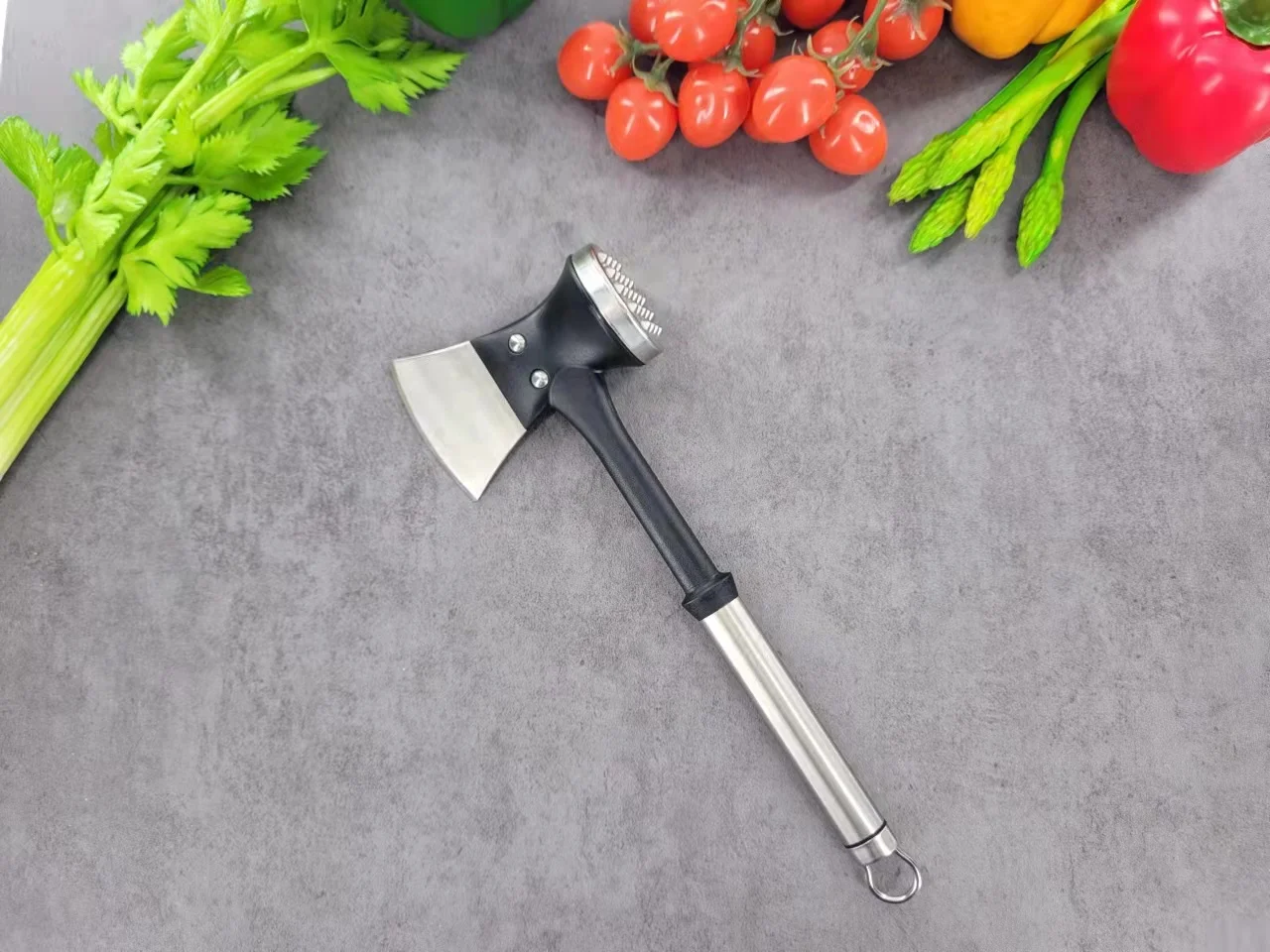 Axe Hammer with Meat Tenderizer Double-Sided Professional Kitchen Tools