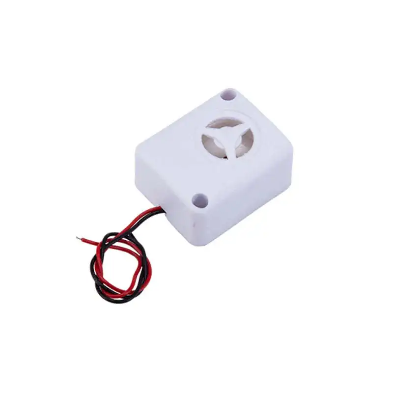 Factory Wholesale Electronic Siren Buzzer Single Tone /Six Dc9-15v 105 Decibel Home Black Piezo