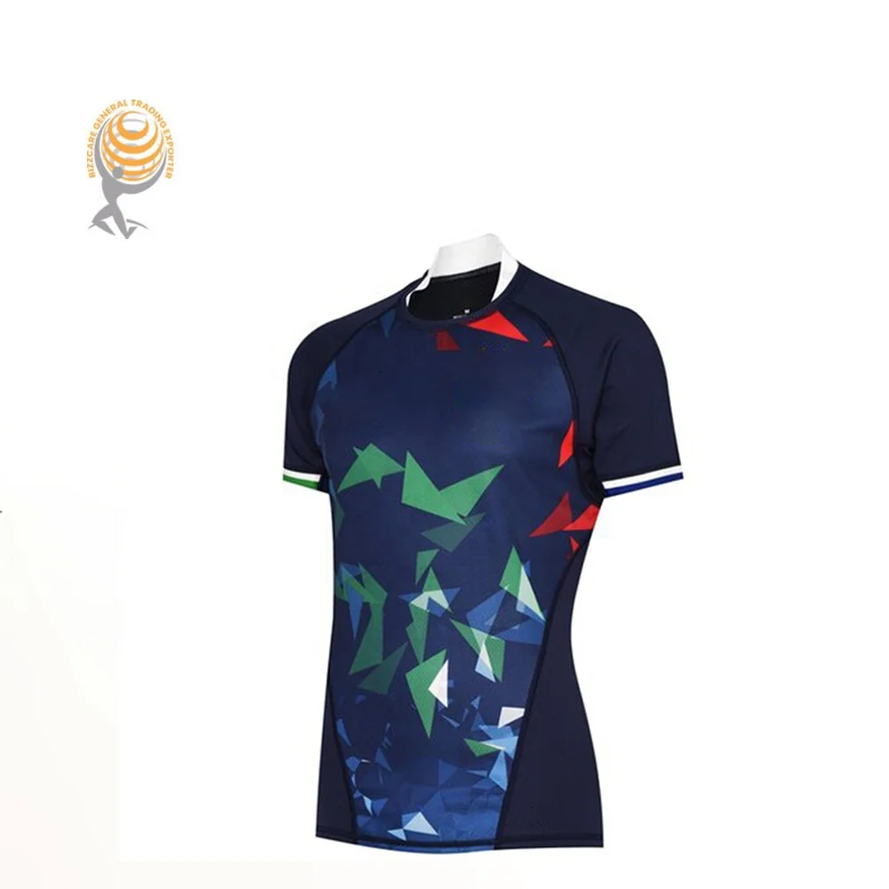 Спортивная одежда командного клуба оптовая продажа сублимированные дешевые футболки для регби рубашки тренировочные