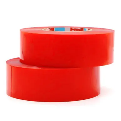 Tesa 51970 Polypropylene adhesive tape pp film tape Supplier Double-sided polypropylene tape - Red Liner Custom size and Die-cut